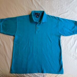 Cumberland Bay Men's Polo 100% Cotton Teal Blue